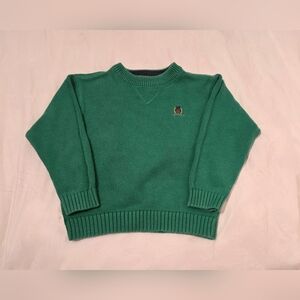 NWOT - Vintage Tommy Hilfilger Crew Neck Sweater; Size 2T; Cool old-school logo